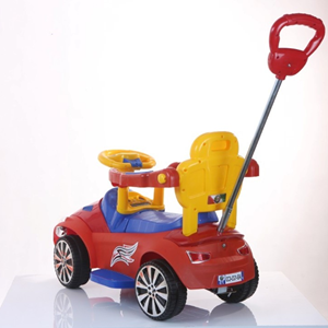 ماشین کودک بی بی ماک طرح آلفا رومئو قرمز-آبی مدل ZV-10 -اسباب بازی